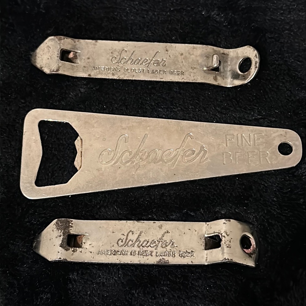 Vintage Schaefer Bottle/Can Openers